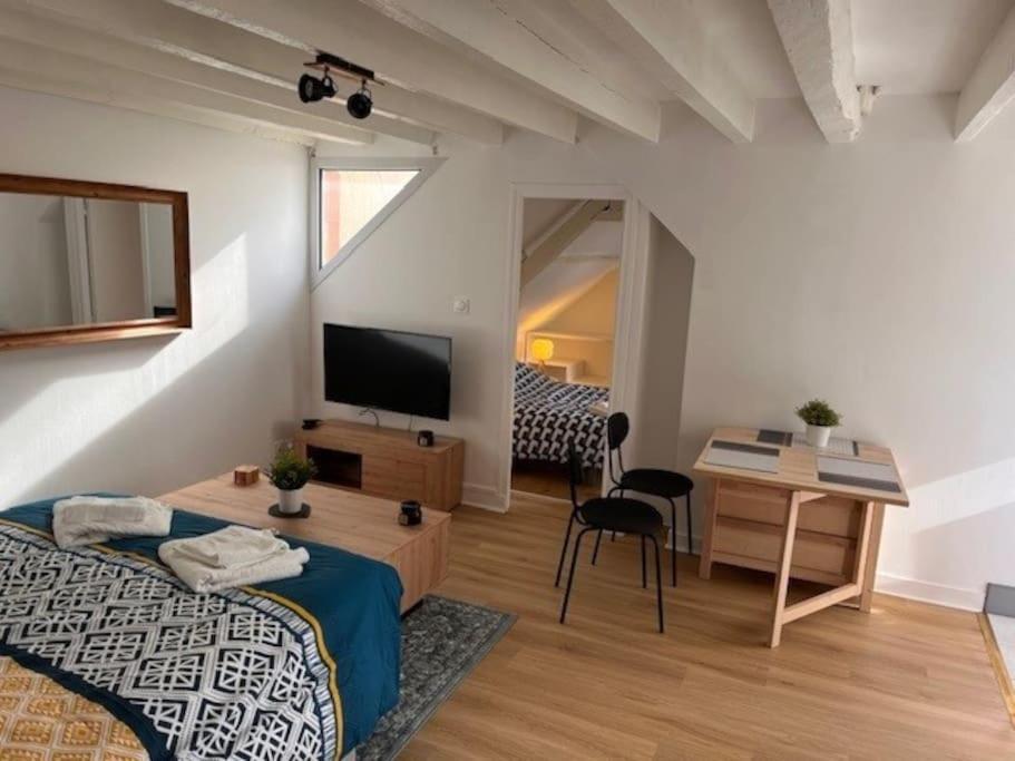 Appartement Calme Entre Ville Et Circuit لو مان المظهر الخارجي الصورة