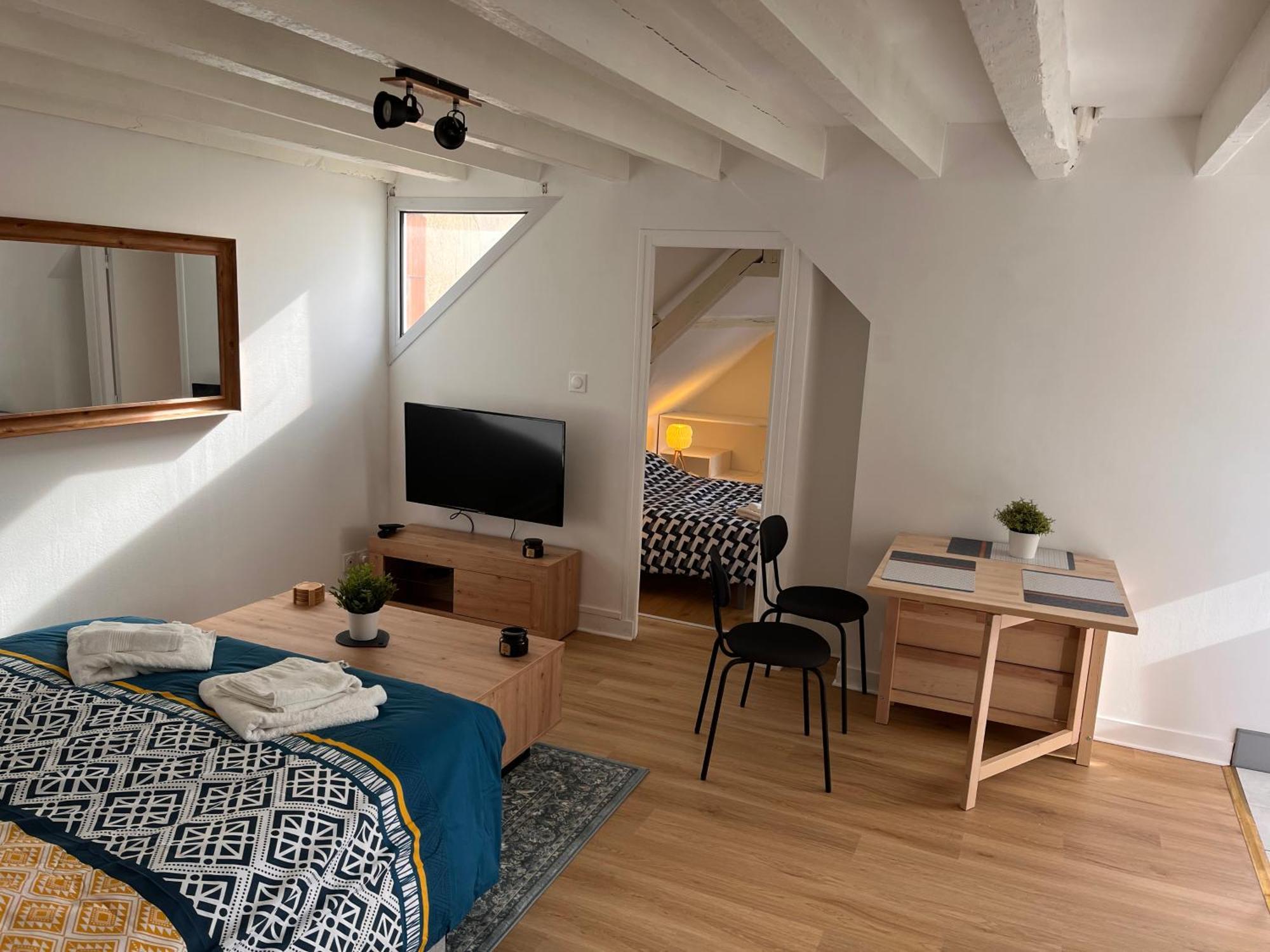 Appartement Calme Entre Ville Et Circuit لو مان المظهر الخارجي الصورة